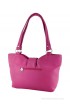 Butterflies Pink PU Shoulder Bag